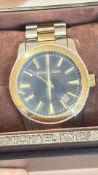 Micheal Kors wristwatch boxed - needs battery