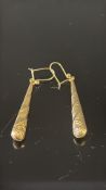 Pair of 9ct Gold earrings 1.6g