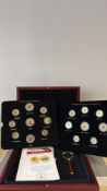 The pre decimals of Elizabeth II & The emblem seri