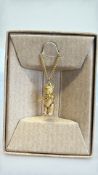 Steiff teddy bear necklace boxed