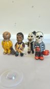 4 horror figures