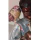 Wedgwood & Co Ltd hand-painted figural pageboy with parrot - Parrot AF - Image 4 of 5