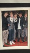 One Direction signed photograph with COA