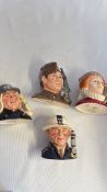 Royal Doulton limited-edition character jugs, set of 4