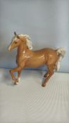 Beswick ceramic prancing horse figurine