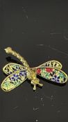 Dragonfly brooch