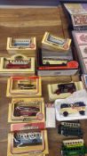 Collection of Lledo â€œDays Goneâ€ and other die-cast model vehicles