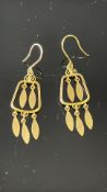 Pair of 9ct Gold earrings 2.1g