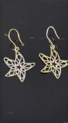 Pair of 9ct Gold earrings 1.2g