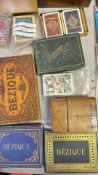 Collection of vintage boxed card games