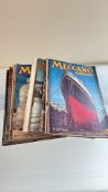 Vintage Meccano magazines