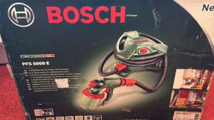 Bosch PFS 5000 E paint sprayer, boxed