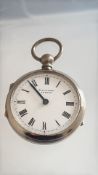Rare plunger pocket watch