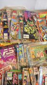 Collection of assorted Marvel and DC comic books