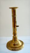 Brass Georgian candle stick