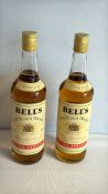 Two Bell's Old Scotch Whisky 