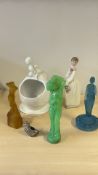Collection of glass & ceramics to include Carlton