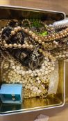 Large collection of costume jewellery