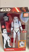 Star Wars Stormtrooperâ€ Animatronic Interactive Figure, Deluxe Collector's Edition (boxed)