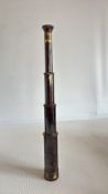 Brass flying scotsman telescope