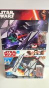 Pair of Hasbro Star Wars First Order Special Forces TIE Fighter boxed sets