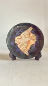 Moorcroft Dove bird plate 1993 limited edition Sal