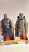 Star Wars Big-Figs Darth Maul & Mud Trooper (2)