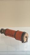 Leather & brass Dolland London telescope