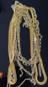 Collection of costume jewellery necklaces
