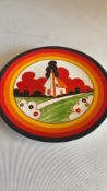 Wedgwood Clarice cliff plate farmhouse limited edi