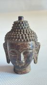 Bronze Buddha head