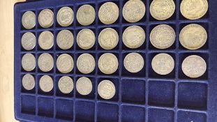 Collection of early half crowns & 2 shillings