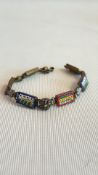 Micro mosaic bracelet