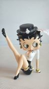 Betty Boop figure sitting down policewoman