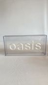 Oasis Neon light