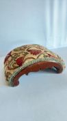 Victorian arched footstool