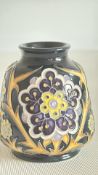 Moorcroft 3 1/2'' Florian daisy vase Nicola Slaney