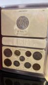 Album of British coins
