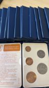 Britain's first decimals coins - 18 booklets