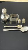 Collection of silver items Total weight 75g