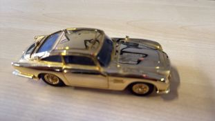 Gold plated 007 Aston Martin DB5