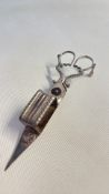 Pair of plated gilbert candle snuffers