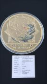 St George & The dragon oversize commemorative coin