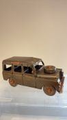 Metal land rover