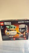 LEGO Star Wars BrickHeadz set 75317 The Mandalorian & The Child