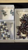 Tahitian 'peacock' pearls cultured in French Polyn