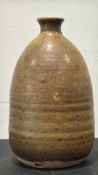 John Leach Muchelney Pottery stoneware bottle vase