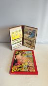 Book â€œSugar and Spiceâ€ by Ronnie Barker with album of saucy comic postcards