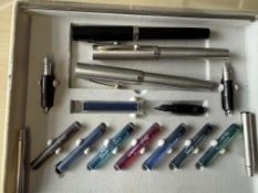 Collection of Sheaffer & Waterman pen pen sets