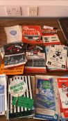 Collection of 1960s-1970s English football match programmes